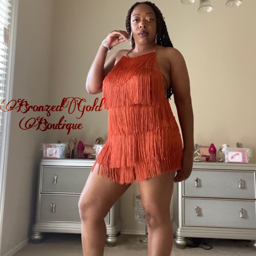 🧡Fringe Dress🧡 - Picture 3 of 8